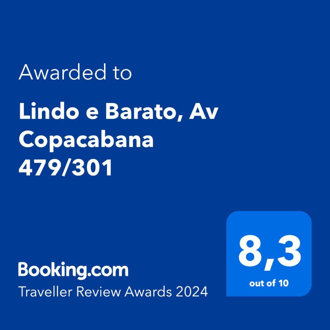 Lindo E Barato, Av Copacabana 479/301 Rio de Janeiro Eksteriør billede